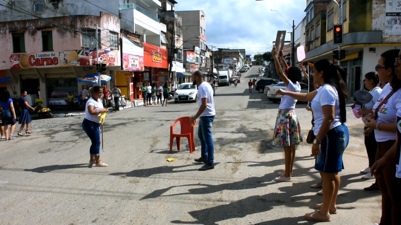Camacã: II Pit Stop realizado pelo CRAM mobiliza a população no combate a violência contra a mulher

